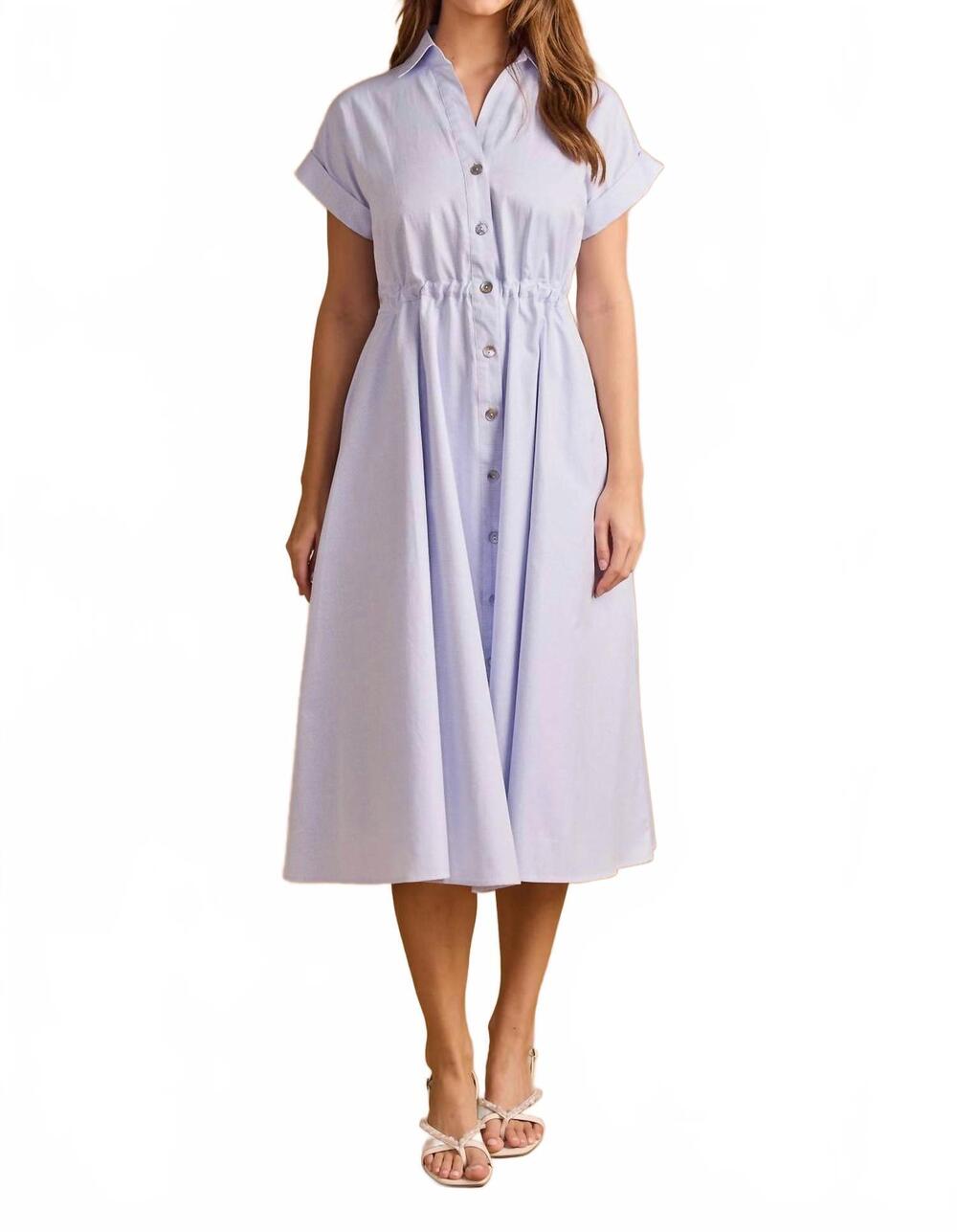 NEW THOMAS & LOURDES evelyn dress in chateau